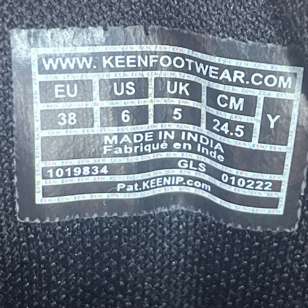 KEEN‎ Targhee Mid Waterproof Hiking BOOTS 1019834 mens 6 womans 7.5 Brown 2